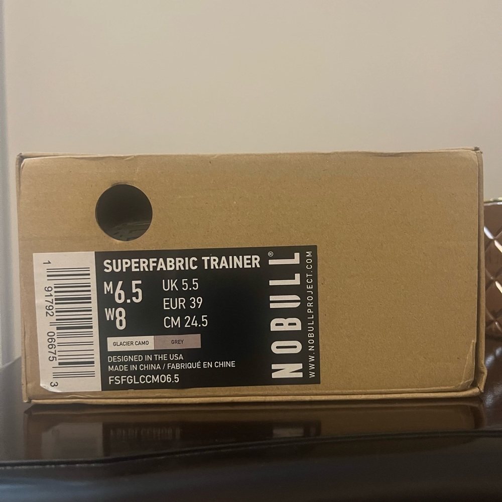 NOBULL Superfabric Trainer in Glacier Gray